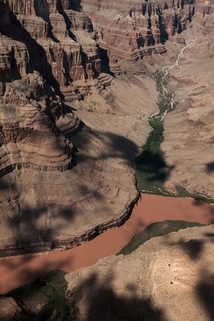Luchtfoto van de Grand Canyon