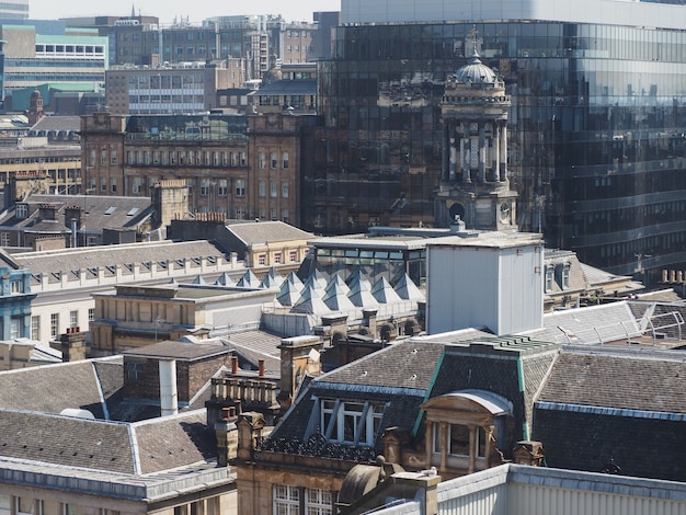 Luchtfoto van Glasgow