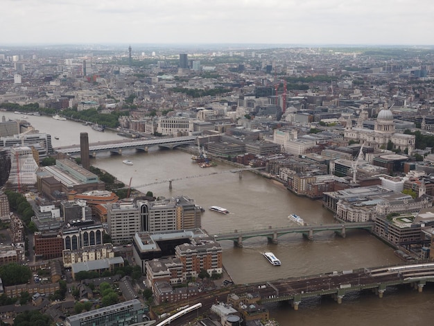 Luchtfoto van londen