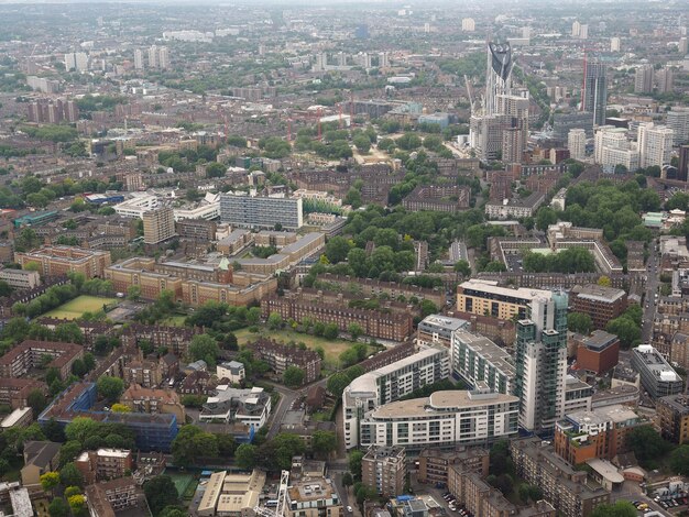 Luchtfoto van Londen