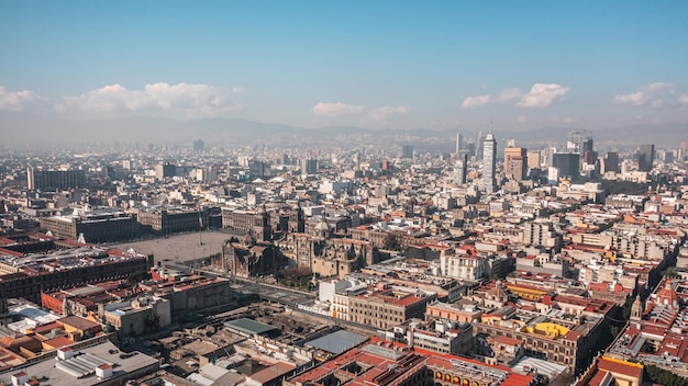 Luchtfoto van Mexico-Stad