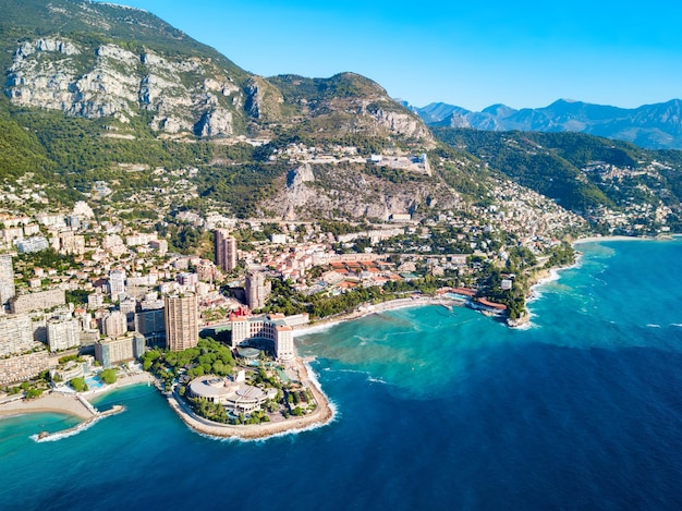 Luchtfoto van Monte Carlo Monaco