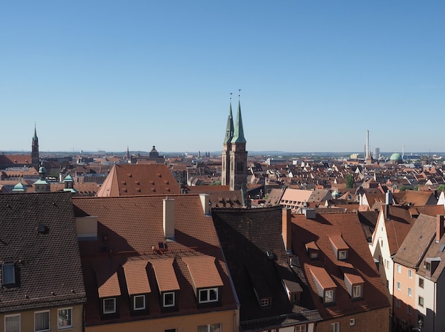 Luchtfoto van Neurenberg