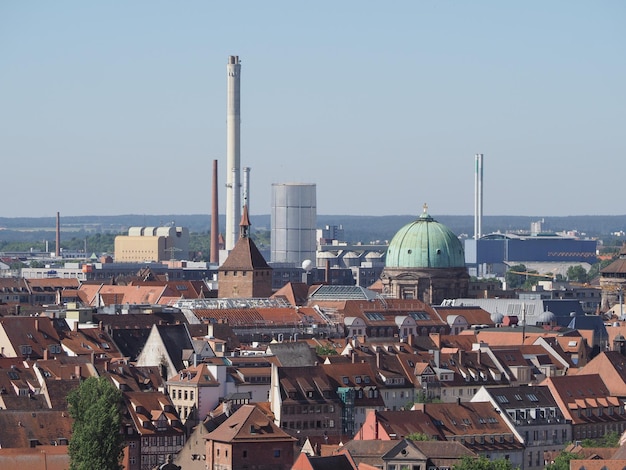 Luchtfoto van Neurenberg