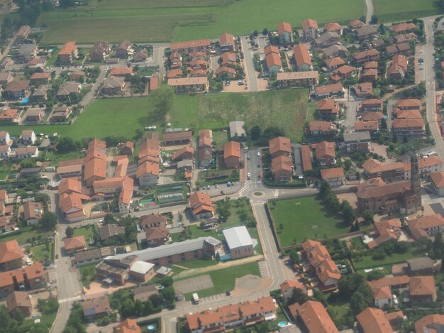 Luchtfoto van San Francesco Al Campo