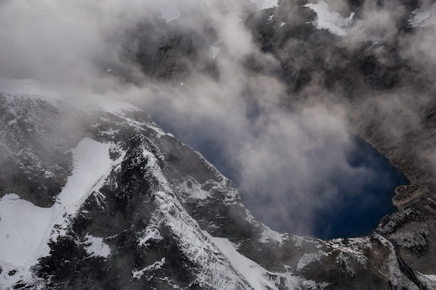 Luchtlandschap van Silver Lake