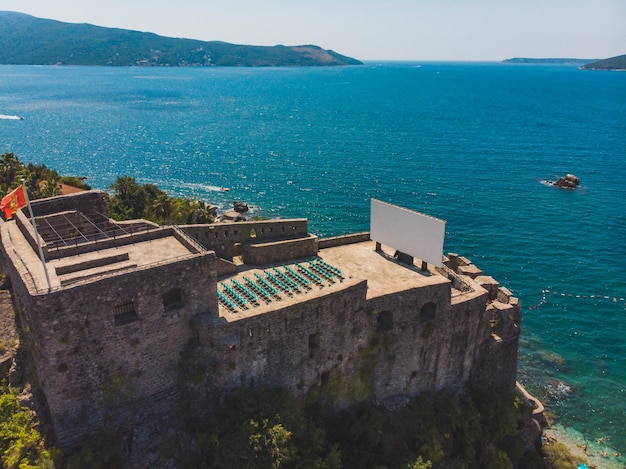 Luchtmening van fortemerrie in herceg novi montenegro