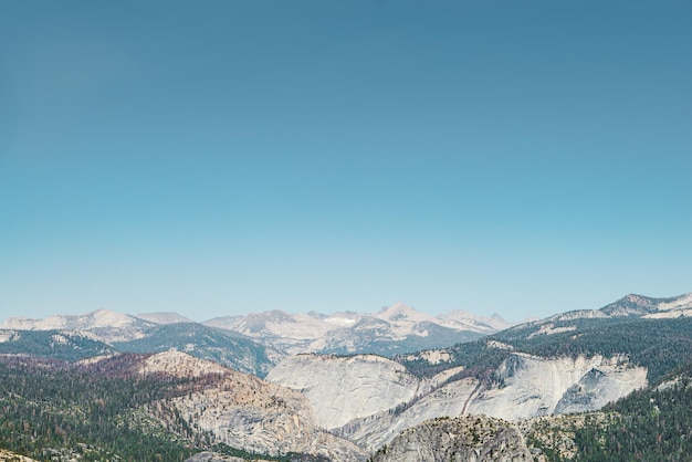 Luchtmening van het Yosemite National Park Californië de V.S