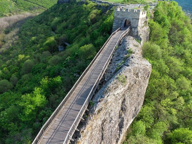 Luchtmening van Ovech-Fort in de provincie van Provadia, Bulgarije, Varna