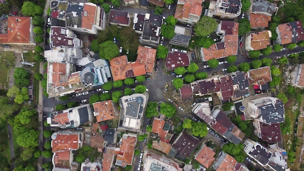 Luchtpanorama van Varna Bulgarije