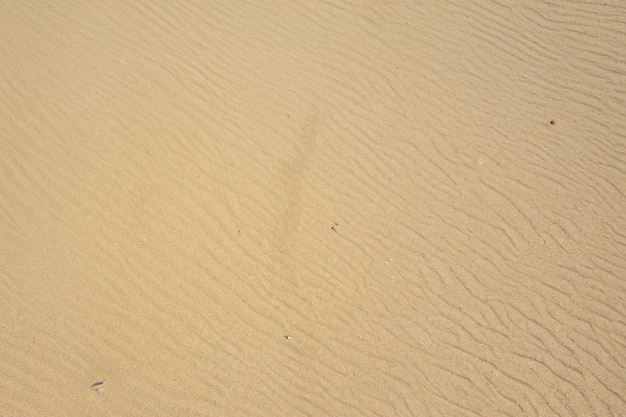 Luchtsereniteit Prachtig strandzand van bovenaf