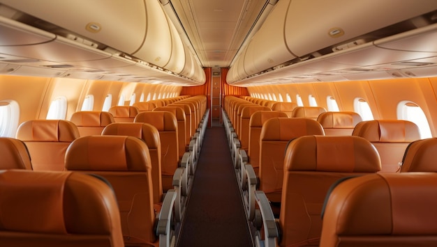 Luchtstoel vliegtuig transport vliegtuig jet reis reizen binnen cabine passagiers interieur passagiersvliegtuig vlucht gangpad toerisme zakenvliegtuigen