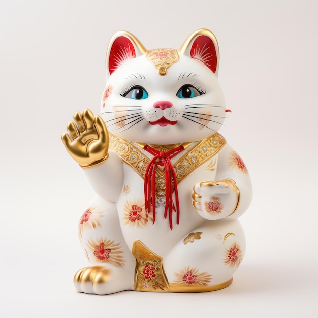 Photo lucky cat ai generated image