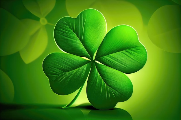 Lucky Four Leaf Clover