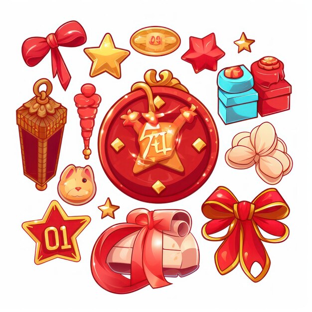 Photo lucky symbols icon