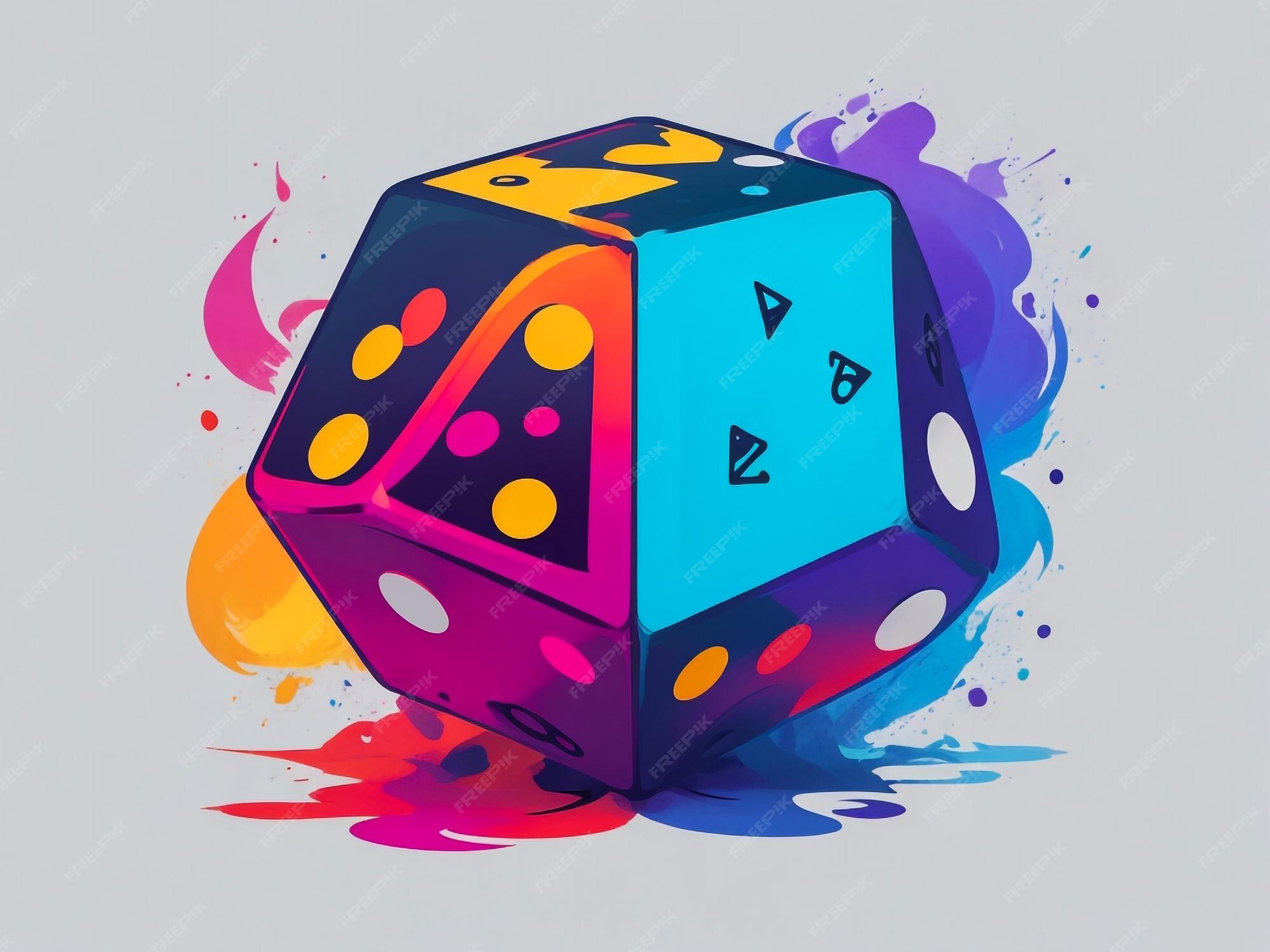 Premium AI Image | Ludo board game logo design template