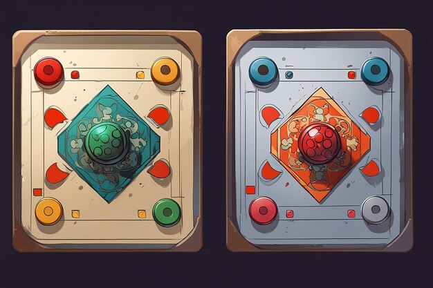 Ludo Game from Different Perspectives | Premium AI-generated image