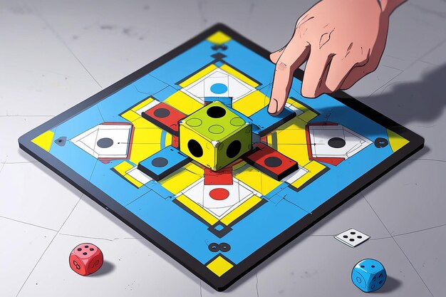 Ludo Game from Different Perspectives | Premium AI-generated image