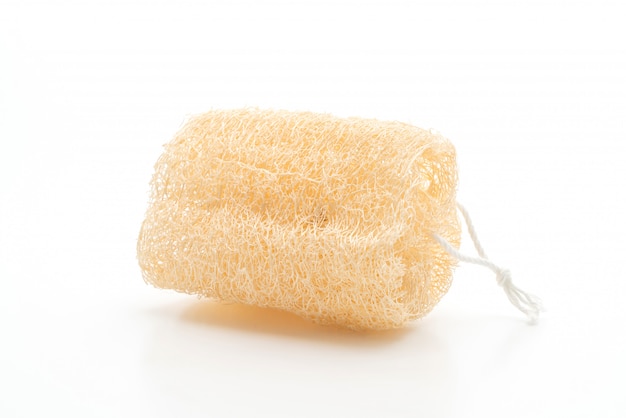 Luffa Scrub op wit