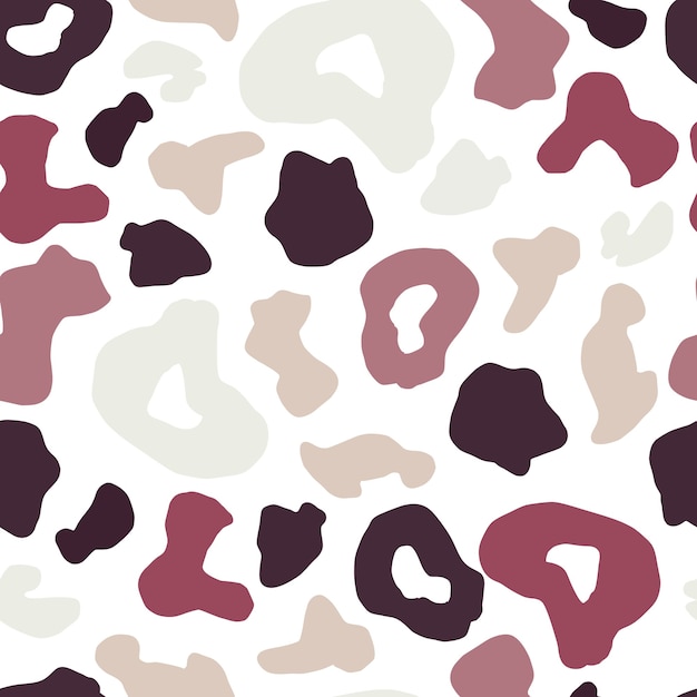 Luipaard huid naadloze patroon. Cheetah bont behang.