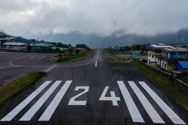 Аэропорт Лукла в Непале