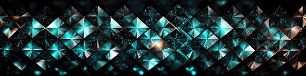 Photo luminescence diamond pattern texture background generative ai