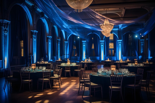 Luminous Ballroom Magic Creating Timeless Beauty