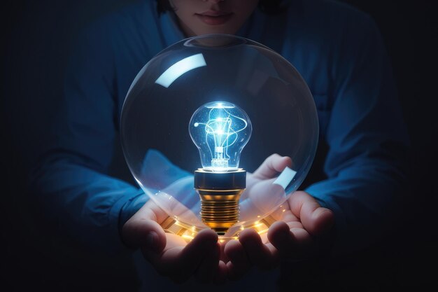 Luminous Innovation きらめく光を放つ魅惑の浮遊電球を体験してください