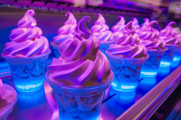 Luminous Licks Ice Cream Neon Treat