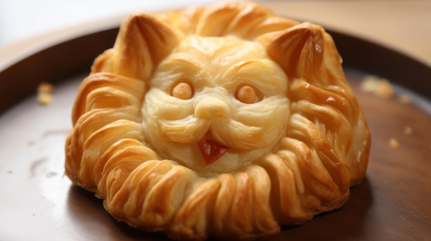 Luminous Lion Pastry A Miyazakiinspired Culinary Masterpiece