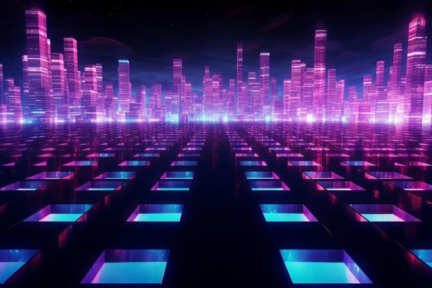 Luminous Tech Dreams screen background