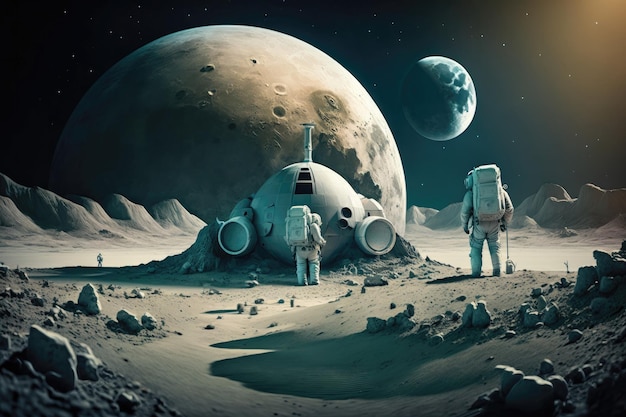 Lunar Colonization