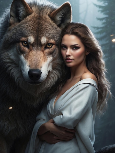 Lunar Enchantment The Breathtaking Beauty of the Female Werewolf