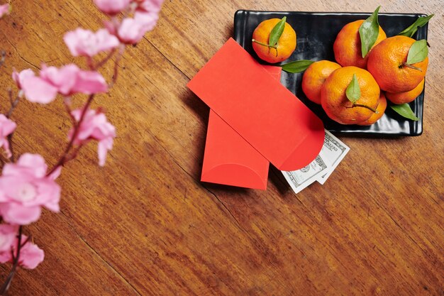 Lunar New Year flatlay