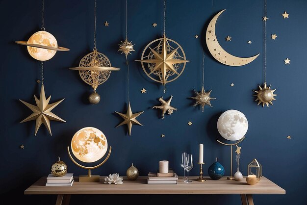 Photo lunarinspired celestial decor