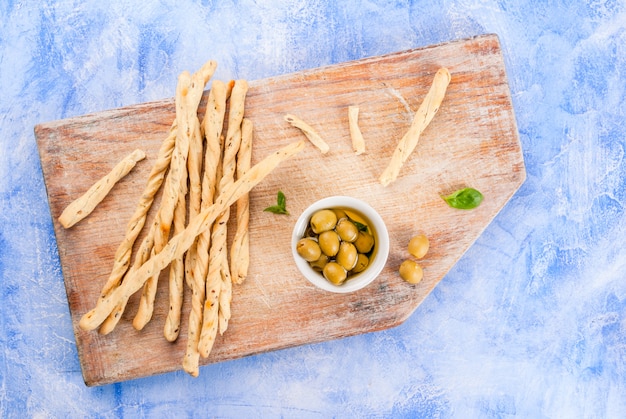 Lunch or snack in the Italian style