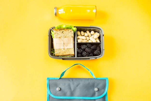 Lunchbox with food