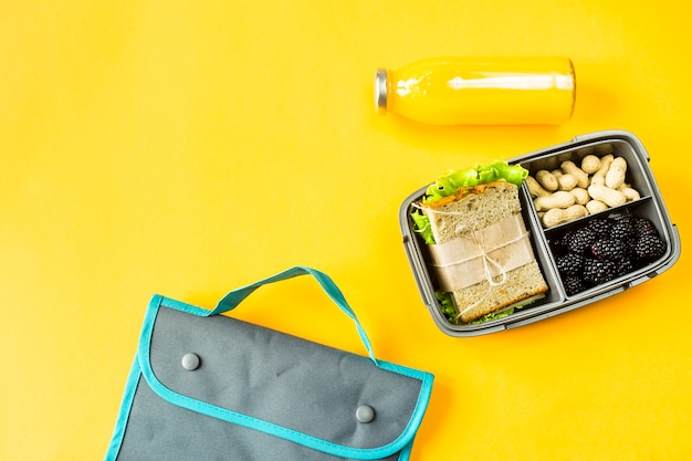 Lunchbox with food