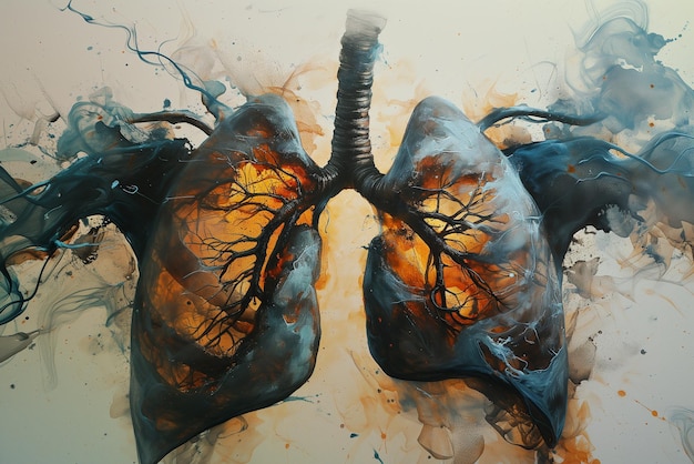 Lung smoker cigarettes xray organ world no tobacco day unhealthy addiction nicotine medical risk