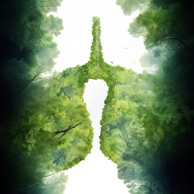 lungs and nature