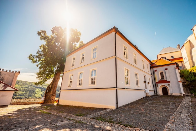 Лупцианский замок Slovenska Lupca возле Банска Быстрицы Словакия Словакия замок