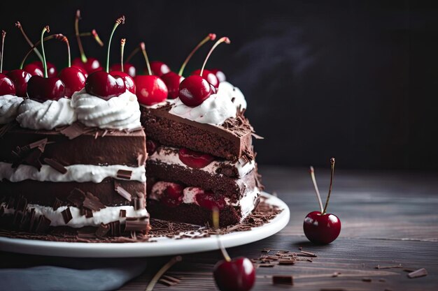 Luscious Black Forest Cake German Decadence in Layers