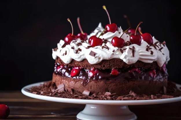Luscious Black Forest Cake German Decadence in Layers