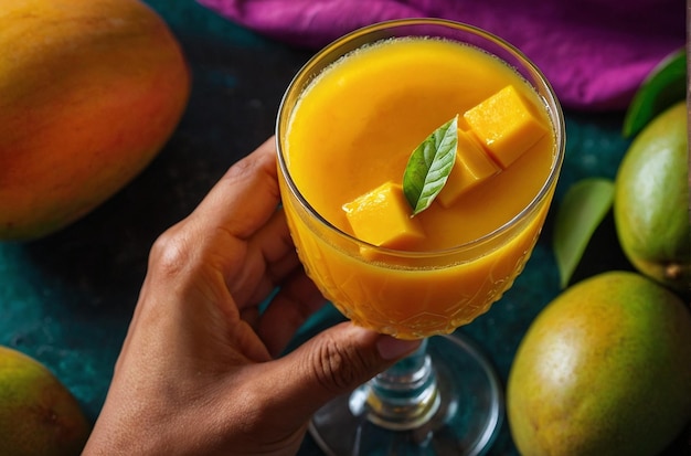 Luscious Libation Mango Juice Delight