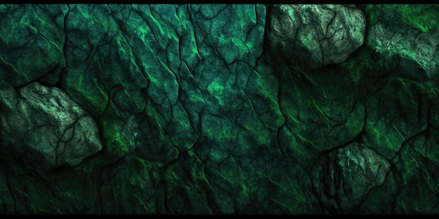 Lush Forest Green Stone Texture Background for NaturalThemed Designs