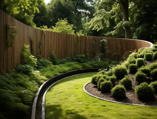 Lush Green Gardens on Estate