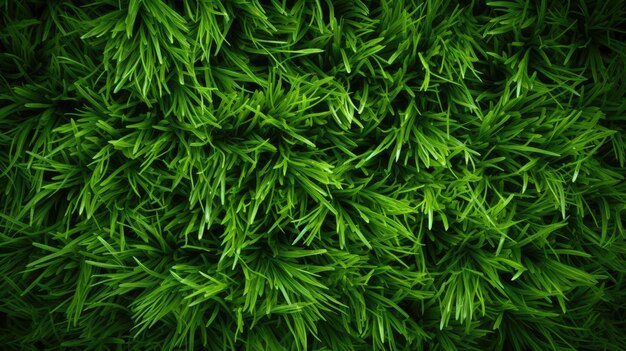 Фото Веселая зеленая трава луг крупный план текстура плоский фоновый
