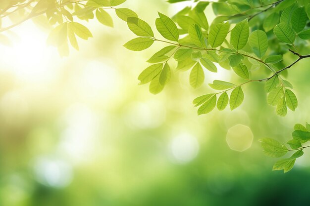 Lush Green Leafy Background