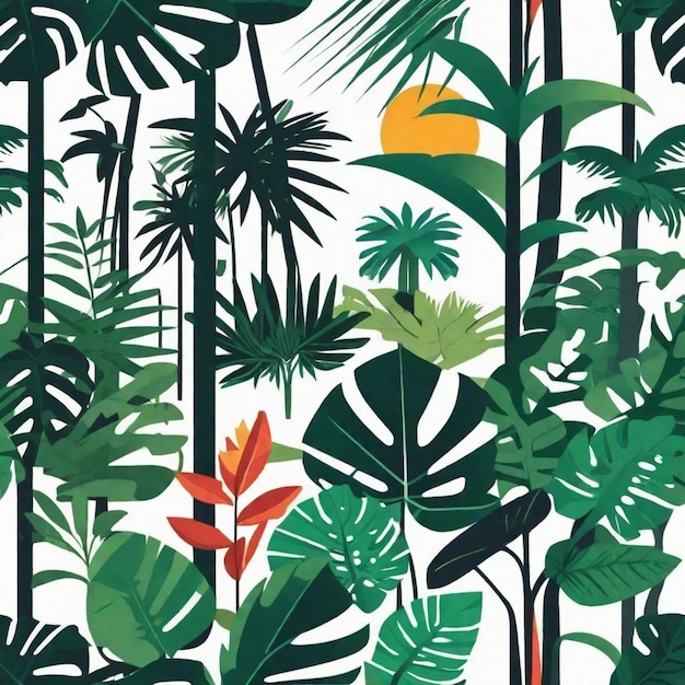 Lush Tropical Rainforest