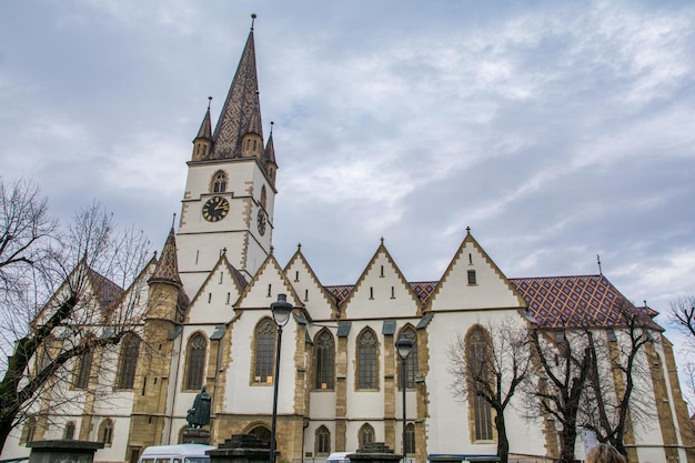 Lutheran Cathedral, Sibiu, Romania.Europe. Architecture And Religion. Travels.